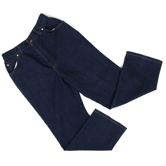 Levis Mens Sz 27 x 26 Vintage Prospector Orange Tab Denim Jeans 70's Dark No Tag - Picture 3 of 7